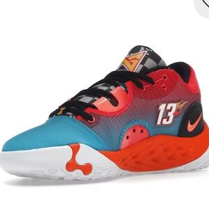 Nike PG 6 Hot Wheels worn twice. Men's size 10.5.